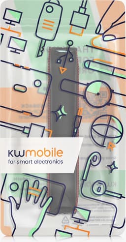 kwmobile band geschikt voor Kingston HyperX Cloud Alpha - Koptelefoonband in zwart - Zachte hoofdband voor hoofdtelefoon — thumbnail 4