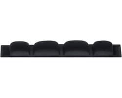 kwmobile band geschikt voor Sennheiser HD545 / HD565 / HD580 / HD600 / HD650 - Koptelefoonband in zwart - Zachte hoofdband voor hoofdtelefoon