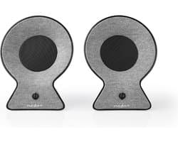 Bluetooth®-Speaker | Batterij speelduur: Tot 4 Uur | Tafelmodel | 30 W | Stereo | Koppelbaar | Grijs / Zwart