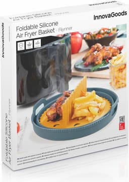 Opvouwbaar siliconen mandje voor airfryer Fliynner InnovaGoods — thumbnail 7