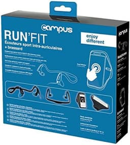 Campus - In-Ear RUNFIT - zwart — thumbnail 4