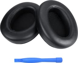 Vervangende Oorkussens voor Sony WH-XB910N Noise Cancelling Hoofdtelefoons van MMOBIEL – Memory Foam en Protein PU Koptelefoon Oorkussens - Noise Isolation Earpads – Zwart — thumbnail 1