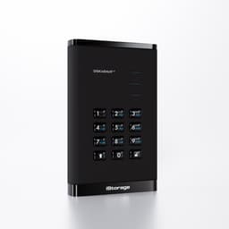 iStorage diskAshur3 HDD – externe harde schijf – 1TB – USB – 256-bit – Zwart — thumbnail 4