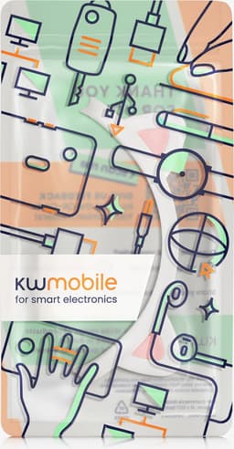 kwmobile kattenoortjes koptelefoon decoratie geschikt voor Apple AirPods Max headset - Gaming accessoires - Silicone in wit / roze — thumbnail 2