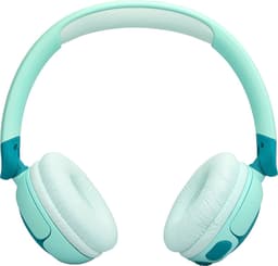 JBL JR 320BT - Draadloze Kinderkoptelefoon - Koptelefoon Kind - Bluetooth - Veilig Volume 85 dB - On ear - Kinder Hoofdtelefoon met Microfoon - 50 uur batterij - Voor Tablet, Laptop, School & Online Les - Turquoise — thumbnail 2
