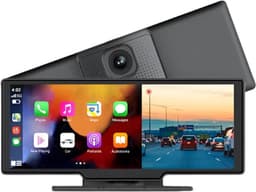 Junsun - CZ12 - Dashcam voor Auto - WiFi - Dashcams - FullHD video - Wifi - Super compact - Parkeermodus - 16:9 - 10.26 inch Scherm - Automatische DVR - Zwart — thumbnail 1