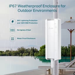 TP-Link Omada EAP650-Outdoor 3000 Mbit/s Wit met Power over Ethernet (PoE) — thumbnail 2