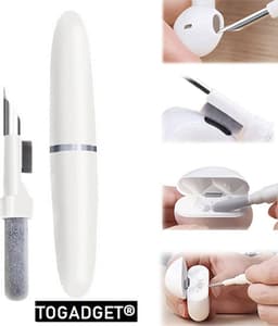 Togadget® - Schoonmaakkits oordopjes - Airpods Pro 3 2 1 Cleaner Kit - Bluetooth Oortelefoon Cleaning Pen - Oordopjes Case Cleaning Tools - Apple Airpods Schoonmaakset 3-in-1- Air Pod Oordopjes Reinigen Schoonmaken — thumbnail 5
