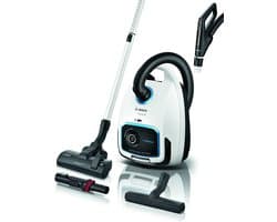 Bosch ProSilence BGB6SIL1 Serie 6 - Stofzuiger met zak - 12mtr bereik - Vacuum cleaner - Afstandbediening in handvat - 66dB - HEPA - Wit