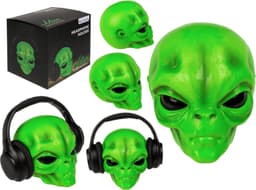 Alien Koptelefoon Houder - Alien Headphone Holder - Exclusief Koptelefoon - 16 x 18 x 18 cm — thumbnail 2