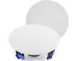 Plafondspeakers Bluetooth - Power Dynamics NCBT8 speakerset - 80W - Wit