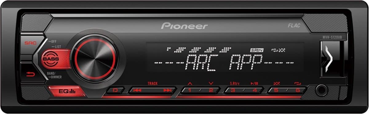 Pioneer MVH-S120UB autoradio Zwart 200 W — afbeelding 1