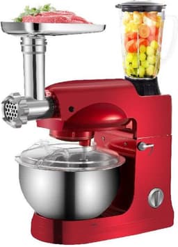 Bolture Foodprocessor - Multifunctionele Keukenmachine - 4-in-1 Krachtige Foodprocessor - Foodprocessor met Accessoires - 1000W — thumbnail 1