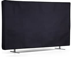 kwmobile tv hoes voor 65" TV cover - Beschermhoes voor televisie - Voor binnengebruik - Tegen vuil en stof - In donkerblauw