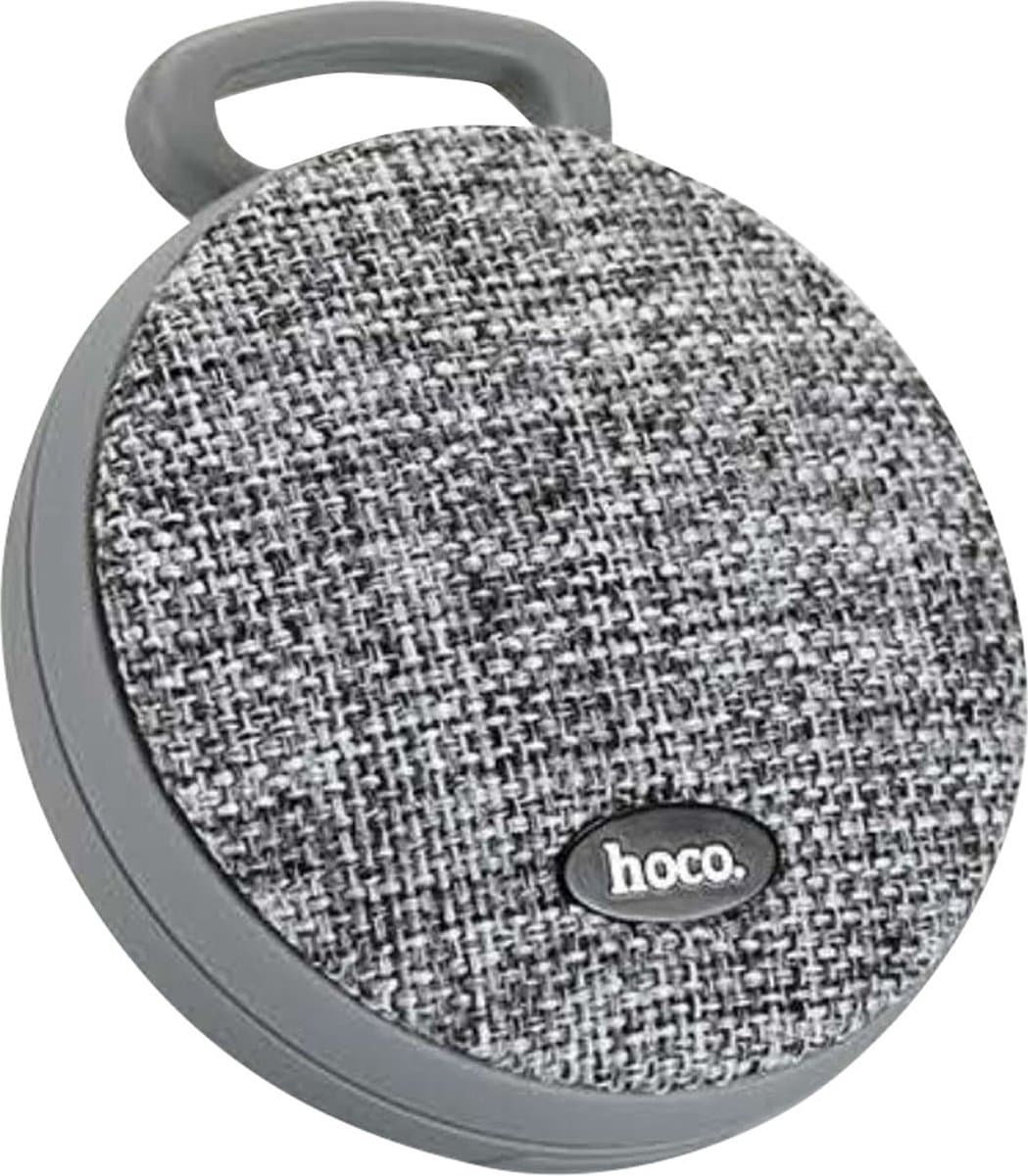 Hoco BS7 Bluetooth Speaker Fabric Grey - Draadoze luidspreker grijs — afbeelding 1