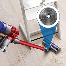 Vervangende V-kogelwielen geschikt voor Dyson Stofzuigerkop — thumbnail 3