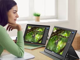UPERFECT Portable Monitor 16" QHD 2560x1600P Draagbaar Monitor 100% sRGB 1500:1 IPS for Gaming/Design with VESA Mount for Laptop/Switch/MacBook — thumbnail 5