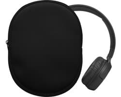 kwmobile hoes geschikt voor JBL Tune 600 / 500BT / 510BT / 450 - 21,5 x 16 cm - Beschermhoes voor headset in zwart - Van neopreen