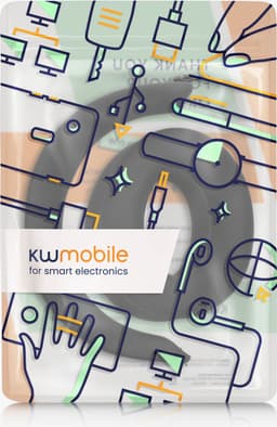 kwmobile siliconen cover voor koptelefoon - geschikt voor Sennheiser MOMENTUM 4 Wireless - Voor band en oorpads - 3x in zwart — thumbnail 4