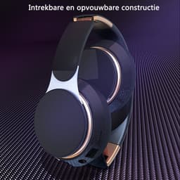 KINSI Draadloze Sport Hoofdtelefoons - Bluetooth 5.0+ Bedrade Modus - 40 Uur Speeltijd - Opvouwbaar & Lichtgewicht — thumbnail 4