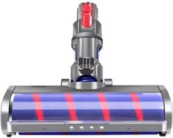 Stofzuigermond - Geschikt voor Dyson steelstofzuiger - Dyson V15 - V10 - V8 - V7 - Led - Universele Stofzuigermond - Zachte Borstel - Parketborstel