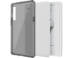 TUDIA SKN Clear hoes voor Onyx Boox Palma 2 E-reader - Back Cover - Verstevigde hoeken - Transparant Zwart