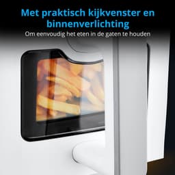 MEDION XXL Dubbele Airfryer P20 - 2 zones - 8,7 L - 2600 W - Wit — thumbnail 2