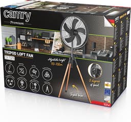 Camry CR 7329 - Statief ventilator - 40 cm - hoogte tot 132 cm — thumbnail 4