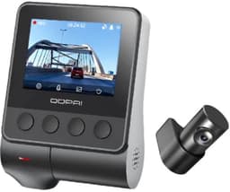 Dashcam voor Auto - WiFi - Dashcams - FullHD video - Dubbele camera - Met GPS - Super compact - Zwart — thumbnail 1