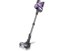 Handstofzuiger met Steel - Zakloze Stofzuiger - Draadloze Steelstofzuiger - Draadloze Stofzuiger - 26000pa - 3-Snelheden - Afneembare Kruimelzuiger