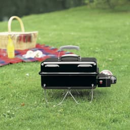 Weber Go-Anywhere Gas Barbecue - 41x26 cm - Roestvrijstalen branders - Gasregelkop - Incl. deksel — thumbnail 5
