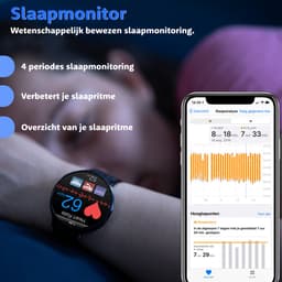 Sport Watch Ultra - 44 mm - Smartwatch Heren, Dames & Kinderen - Horloge - Geschikt voor IOS, Android en HarmonyOS - Saturatiemeter - Stappenteller - Nederlandse APP — thumbnail 5