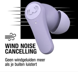 Fresh ’n Rebel Twins Rise - Draadloze Oordopjes met Noise Cancelling - Draadloos Opladen - 30 Uur Speelduur – Dreamy Lilac — thumbnail 5