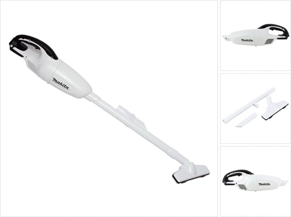 Makita BCL 180 ZW 18 V Li-Ion accu stofzuiger WIT solo - alleen het apparaat — afbeelding 1