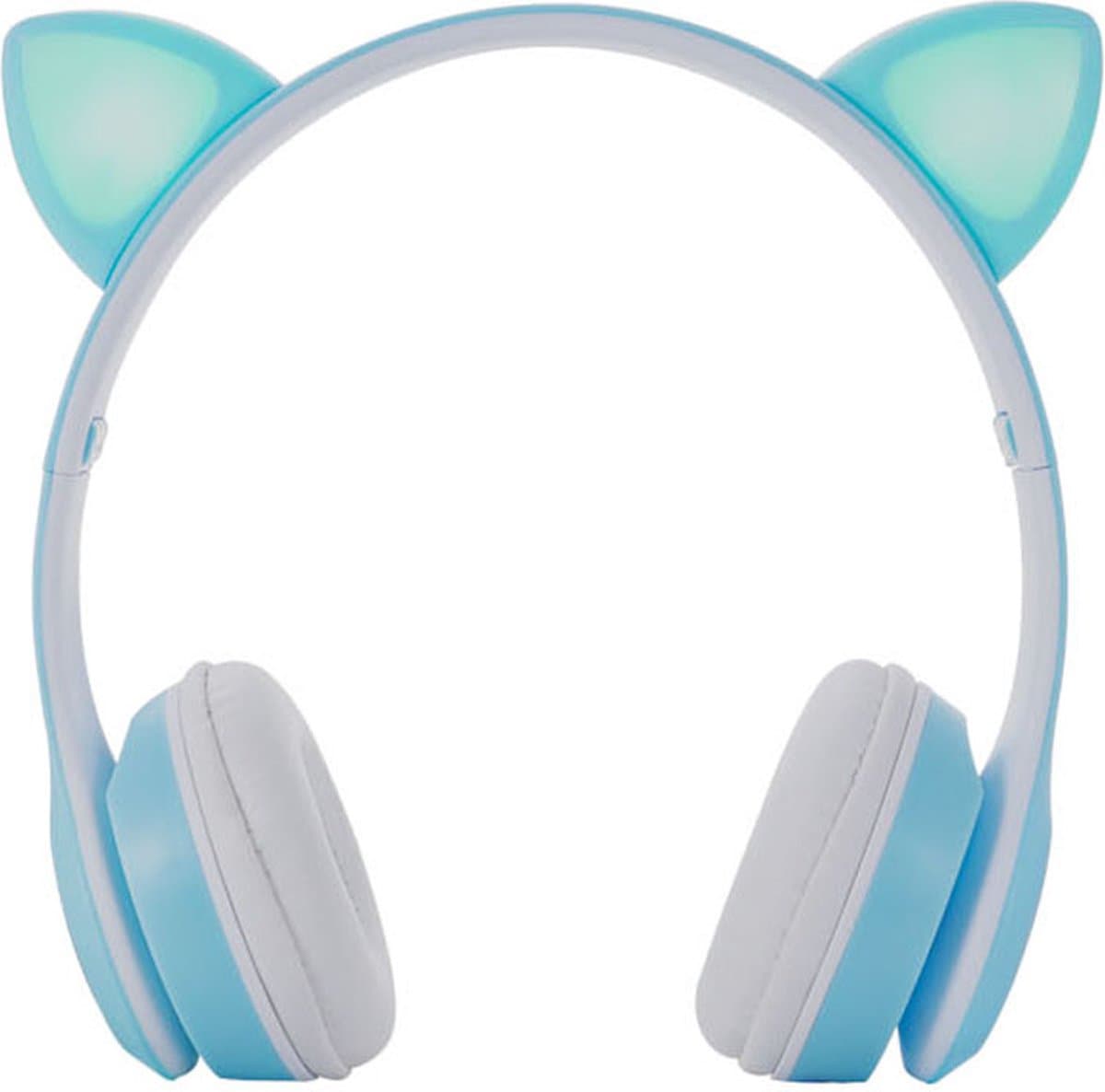 M.TK Draadloze Koptelefoon voor kinderen Blauw Kleur - Bluetooth Hoofdtelefoon 5 uur ononderbroken speeltijd - Kinder Hoofdtelefoon-Draadloze Koptelefoon - Blauw Kleur — afbeelding 1