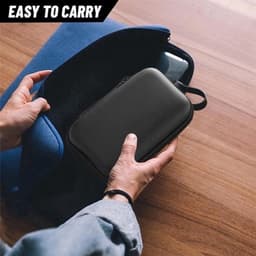 Robuuste & schokbestendige tas hoes voor draagbare SSD externe harde schijf - zwart — thumbnail 5