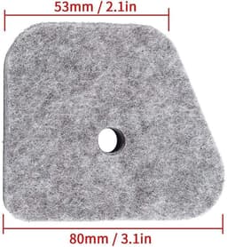 Luchtfilters voor geschikt voor FS90R, FS87, FS90, FS90R, FS100, FS110, FS130, FS310, HL100, HL90, HL95, HT101, HT100, HT130 en HT131 grasmaaiers. — thumbnail 2