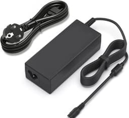 Stroomadapter - Voedingskabel oplader - Externe harde schijf - Universele ingang - 12VDC - Zwart — thumbnail 1