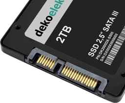 SSD Harde Schijf - Opslag Upgrade - Laptop Versnellen - Schokbestendig Ontwerp - 2 TB - Zwart — thumbnail 4