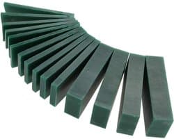 Dikke groene snijwas voor juwelen, 4/6/8/21/23mm - Gereedschap voor graveren en vormen van sieraden