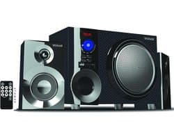 Draadloze Luidspreker - Bluetooth Speaker - Muziek Afspelen - Ingebouwde Versterker - 38 cm - Zwart