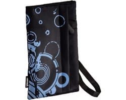 Harde schijf tas - Opberg hoes - Externe schijf beschermen - Licht gevoerd - 25 inch - Zwart