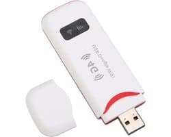 Draadbare Hotspot Router - Mobiele WiFi Dongle - Internet delen onderweg - Dubbele antenne ontwerp - 150 Mbps - Zwart