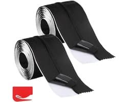 Waterdichte en Rotsbestendige Zelfklevende Ritsen voor Plastic Stofbarrières en Kassen - 213 cm x 7,5 cm, Perfect voor Bouwprojecten en Verbouwingen