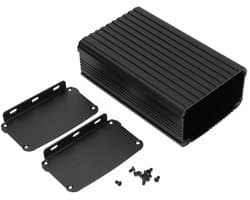 Aluminium Koelbox voor DIY Elektronische Projecten - 55 x 95 x 150 mm, Duurzaam en Functioneel Ontwerp, Ideaal voor Klussen en Hobby's