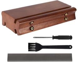 Fret End Chamfer File voor Gitaar - Fret Chamfer, Fret Crowning en Luthier Gereedschap voor Perfecte Frets en Afwerking