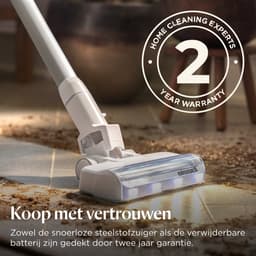 BISSELL PowerClean Draadloze Steelstofzuiger & Kruimeldief - 3-in-1 Steel- en Handstofzuiger - HEPA Filter - Anti-klit Borstel - 40 Min Gebruikstijd - 4264N — thumbnail 4