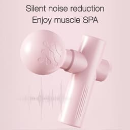 Massage Gun - Fascia Gun - Spierherstel - Stille Vibratie - 10 x 10 x 4.8 cm - Zwart — thumbnail 3