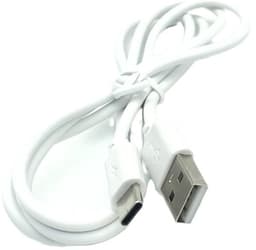 USB-C Oplaadkabel - Datakabel - Externe Harde Schijf - Snelle Gegevensoverdracht - 1 meter - Wit — thumbnail 3