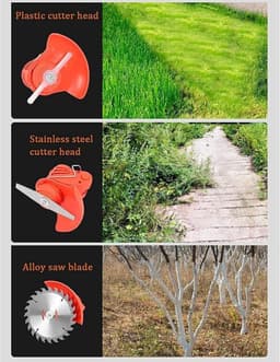 Handmaaier Cilinder Maaier - Elektrische Grasmaaier Draadloos - Gazon Onderhoud - Draagbaar Lichtgewicht - 18 kg - Groen — thumbnail 2